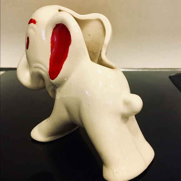 ‼️SOLD‼️Vint Hull “Stretch Elephant” PlanterVase🔴 - Picture 5 of 8